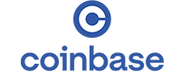 Coinbase logo sininen